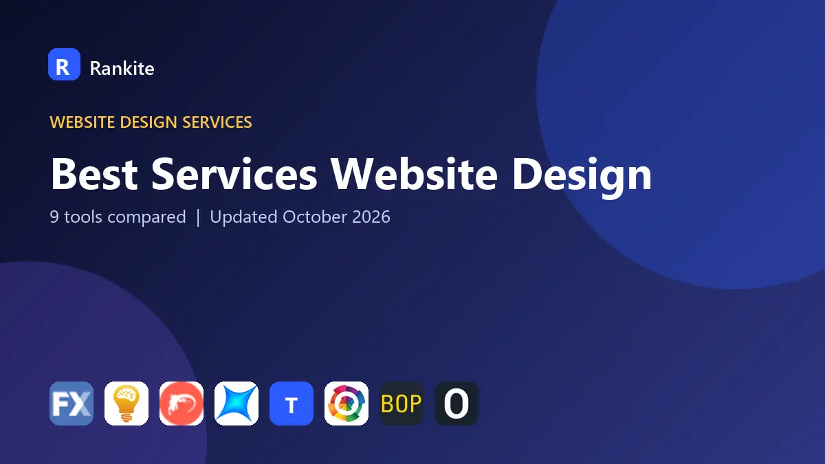 Best Services Website Design in 2026: 9 Services Compared
