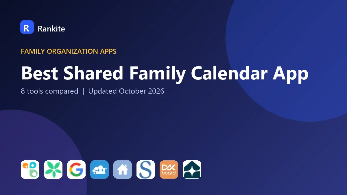 Best Shared Family Calendar App in 2026: 8 Apps Compared