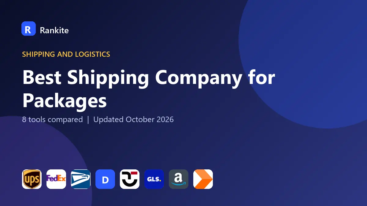 Best Shipping Company for Packages in 2026: 8 Companies Compared