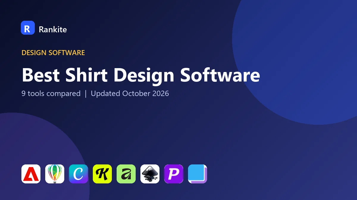 Best Shirt Design Software in 2026: 9 Tools Compared
