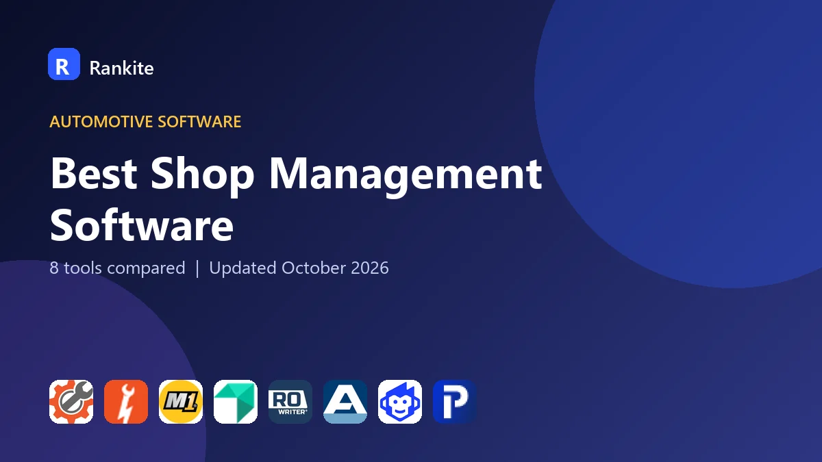 Best Shop Management Software in 2026: 8 Systems Compared