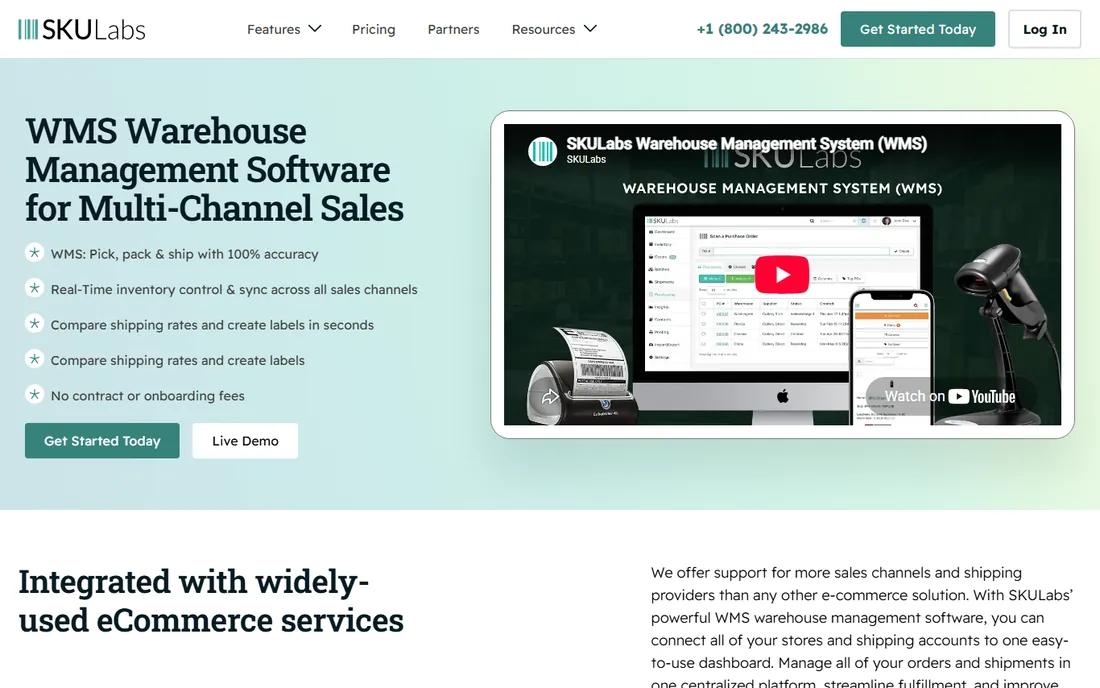 SKULabs homepage
