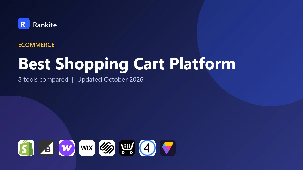 Best Shopping Cart Platform: 8 Tools Compared