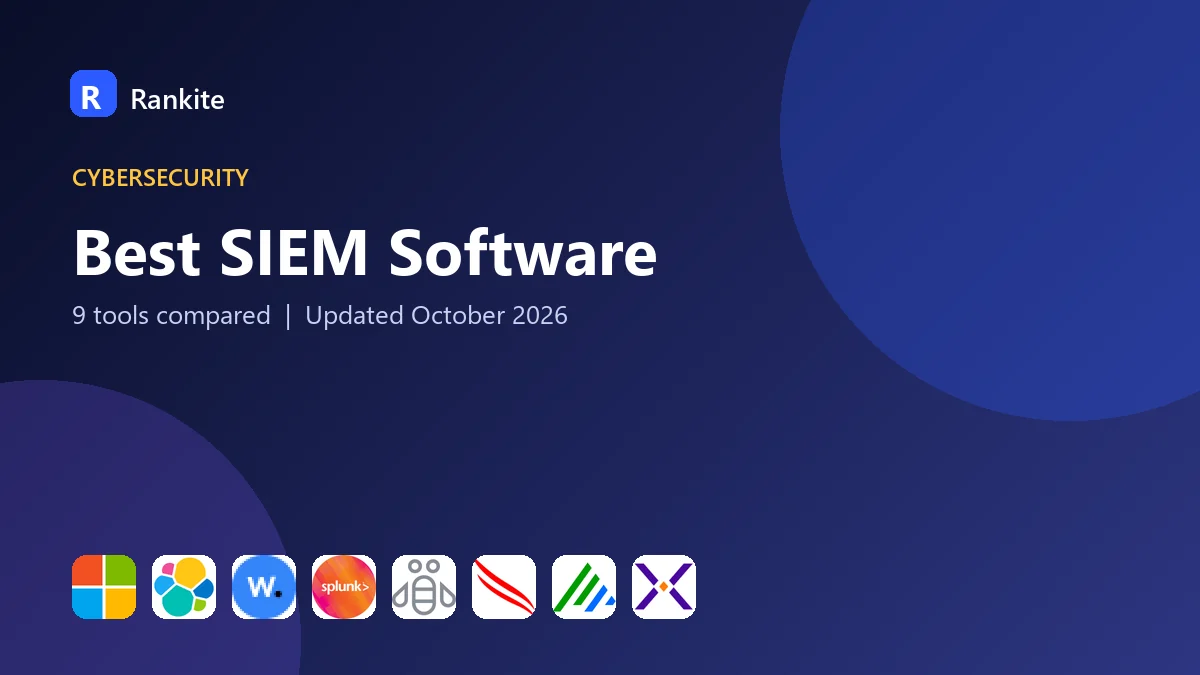 Best SIEM Software in 2026: 9 Tools Compared