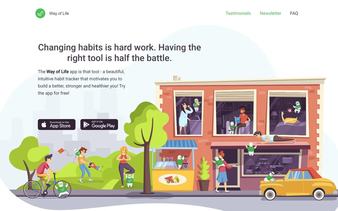 Way of Life homepage