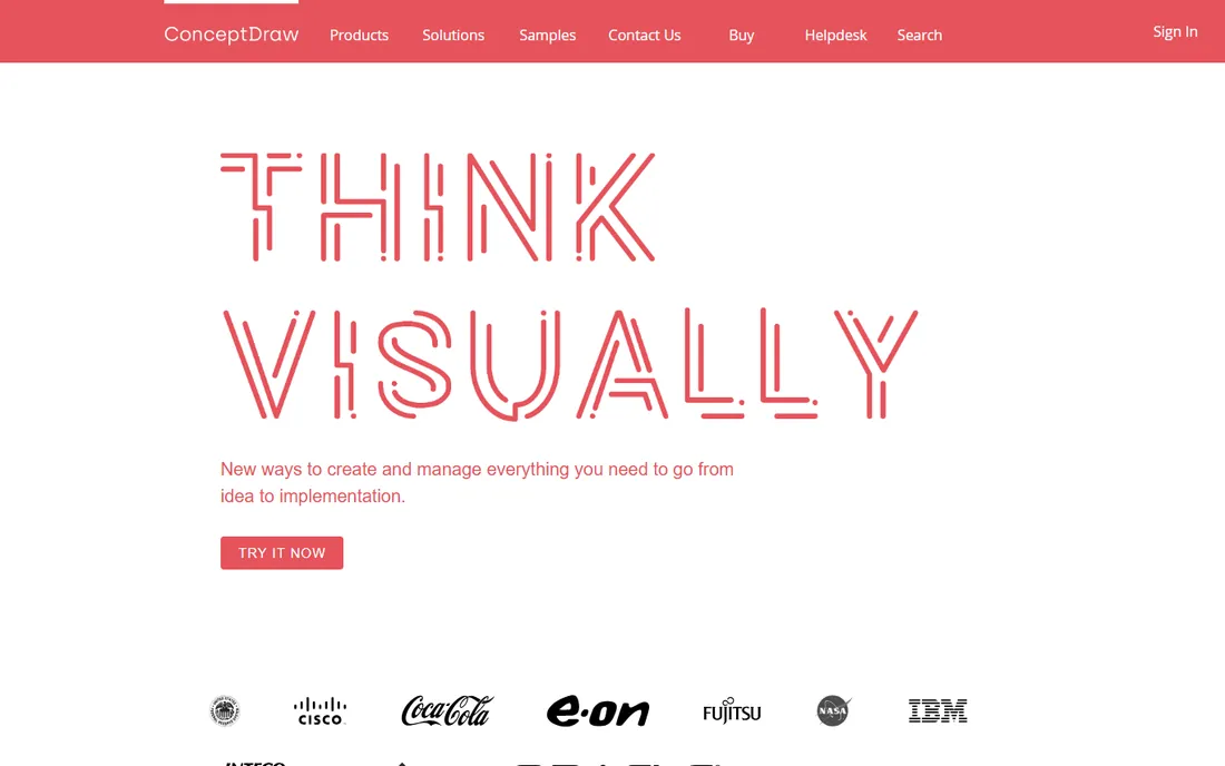 ConceptDraw DIAGRAM homepage