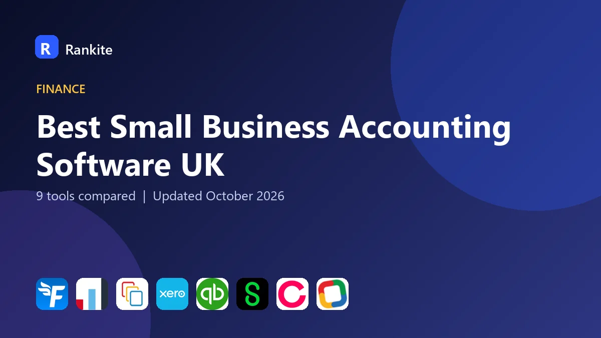 Best Small Business Accounting Software UK in 2026: 9 Tools Compared