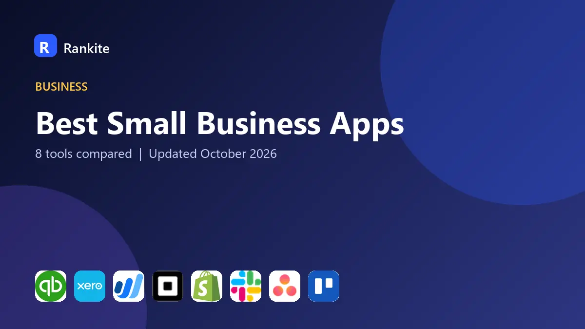 Best Small Business Apps in 2026: 8 Tools Compared