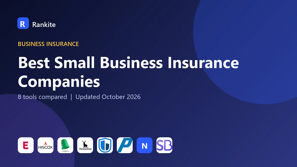 Best Small Business Insurance Companies in 2026: 8 Companies Compared