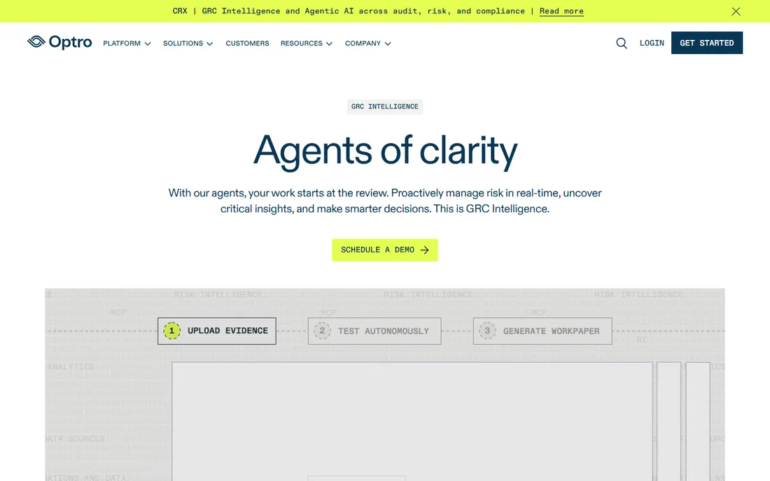 AuditBoard homepage