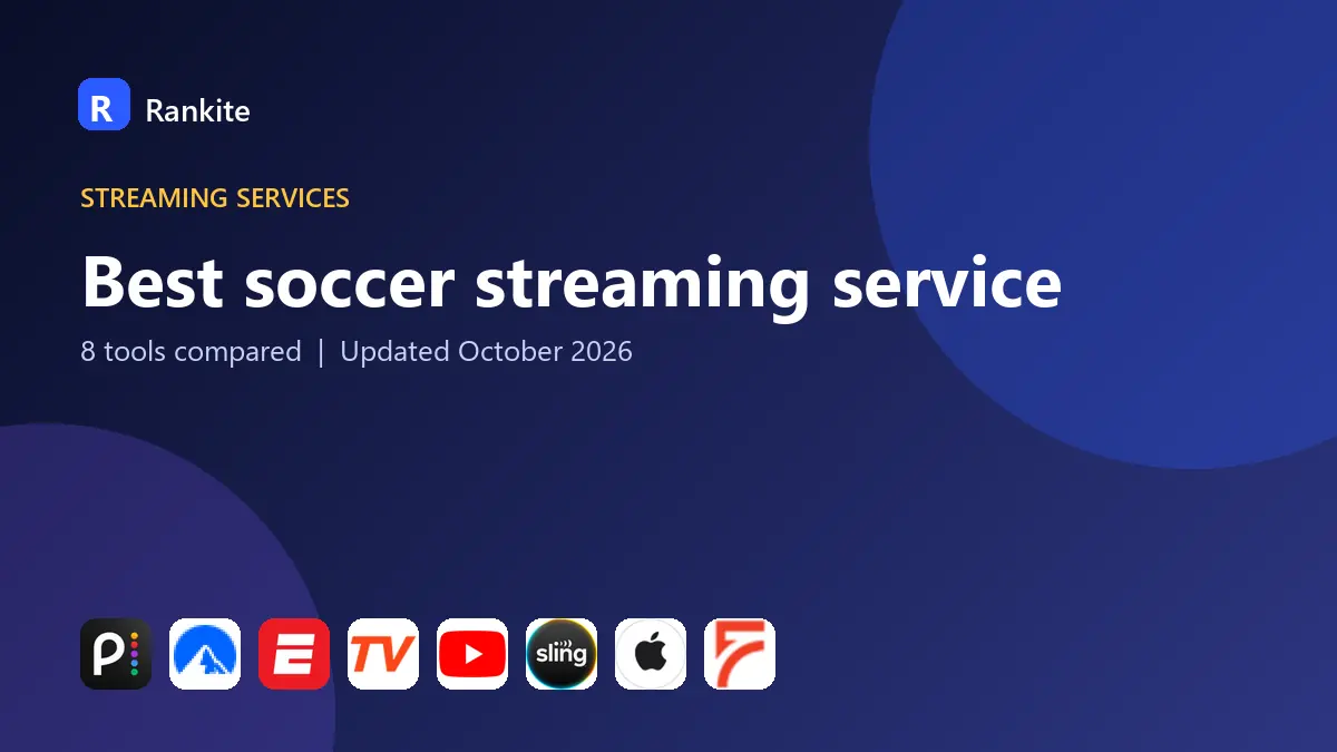 Best soccer streaming service in 2026: 8 Tools Compared