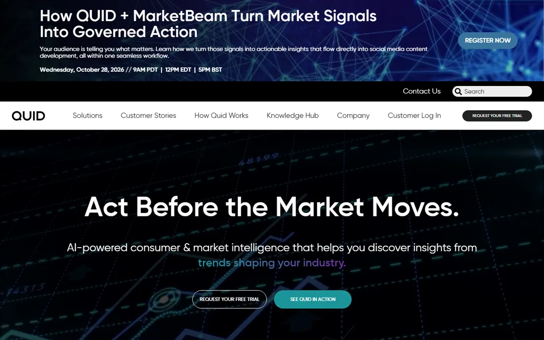 Quid homepage
