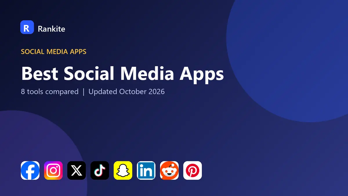 Best Social Media Apps in 2026: 8 Apps Compared