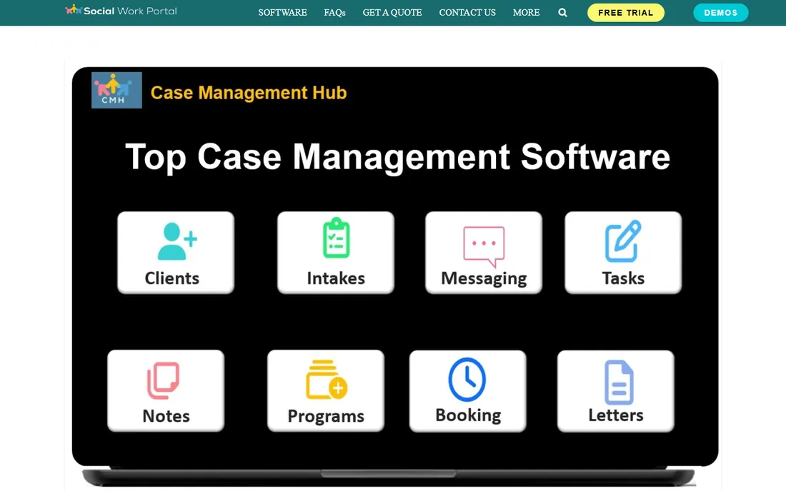 Social Work Portal homepage
