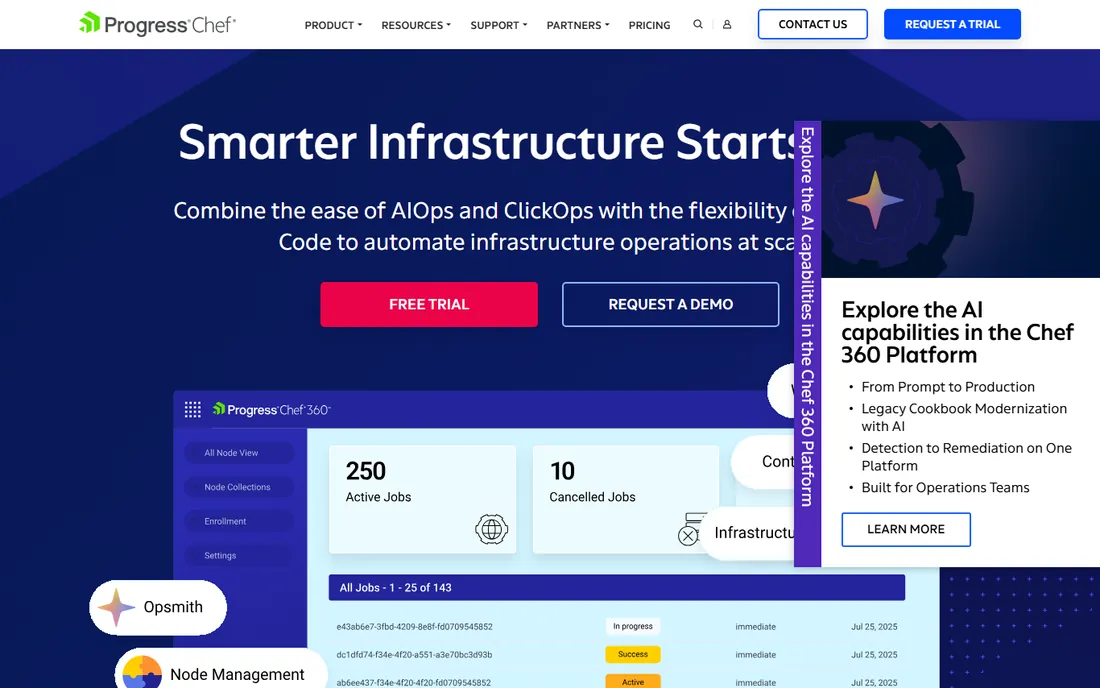Chef homepage