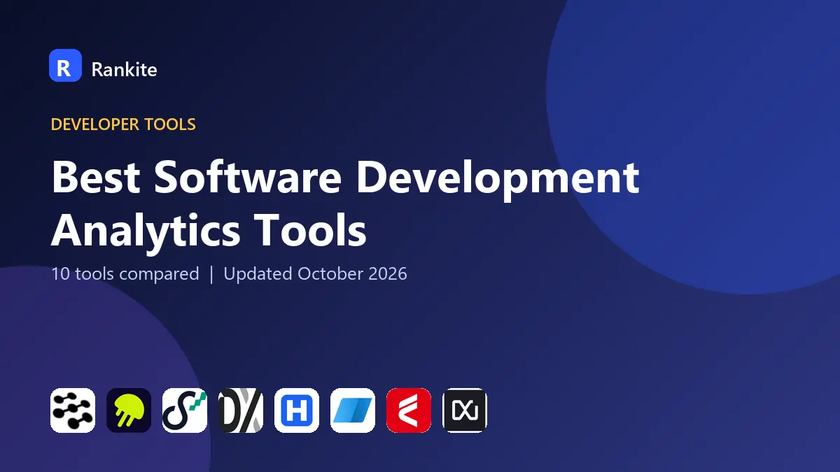 Best Software Development Analytics Tools in 2026: 10 Tools Compared