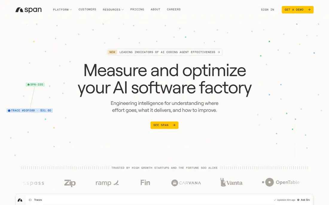 Span homepage