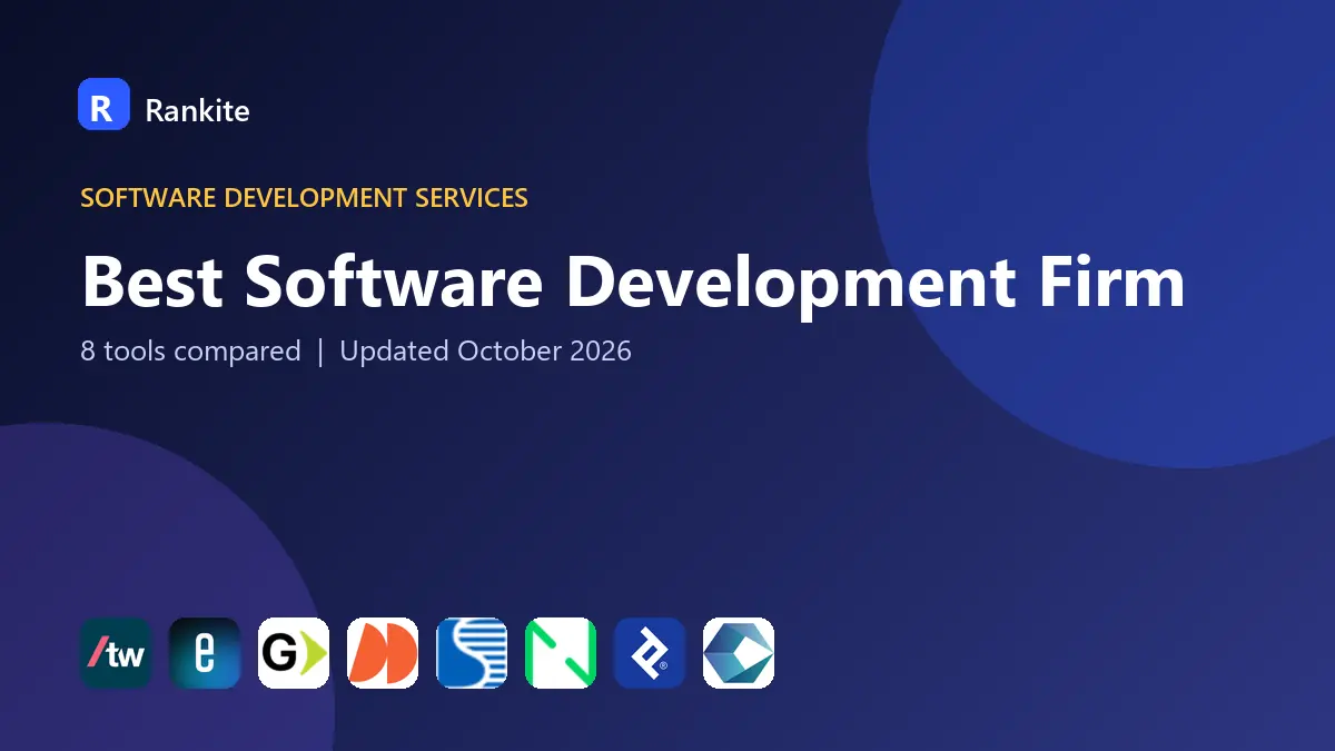 Best Software Development Firm in 2026: 8 Firms Compared