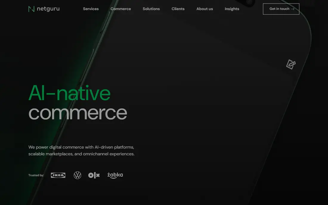 Netguru homepage