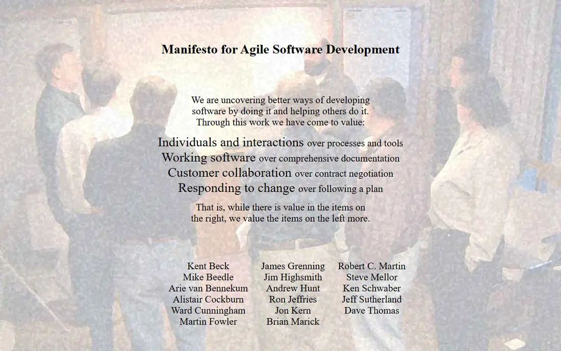 Agile delivery homepage