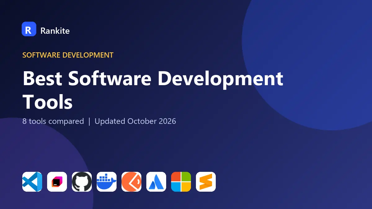 Best Software Development Tools in 2026: 8 Tools Compared