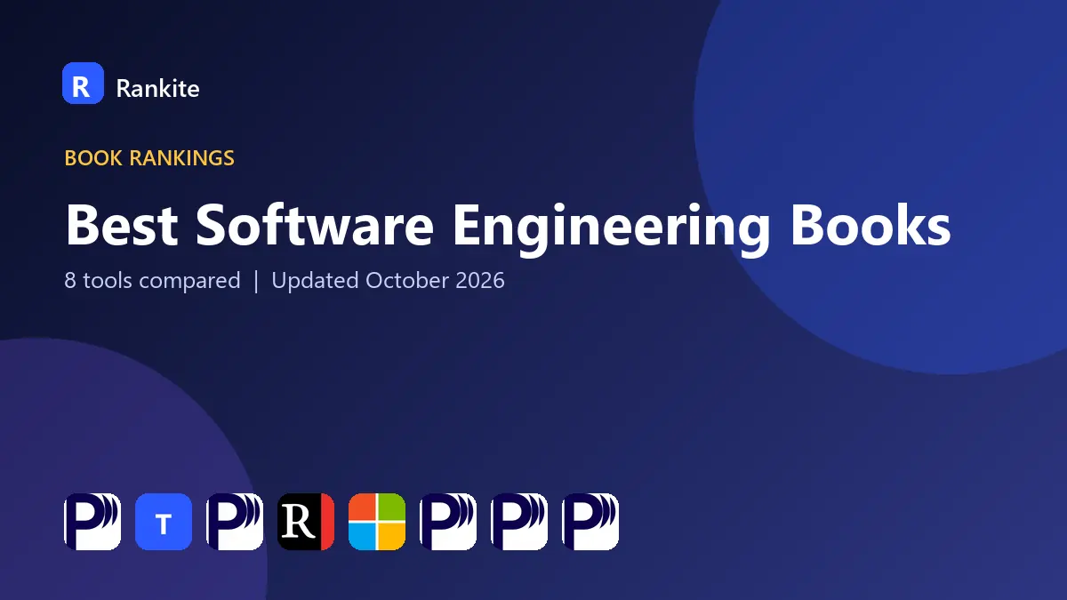 Best Software Engineering Books in 2026: 8 Books Compared