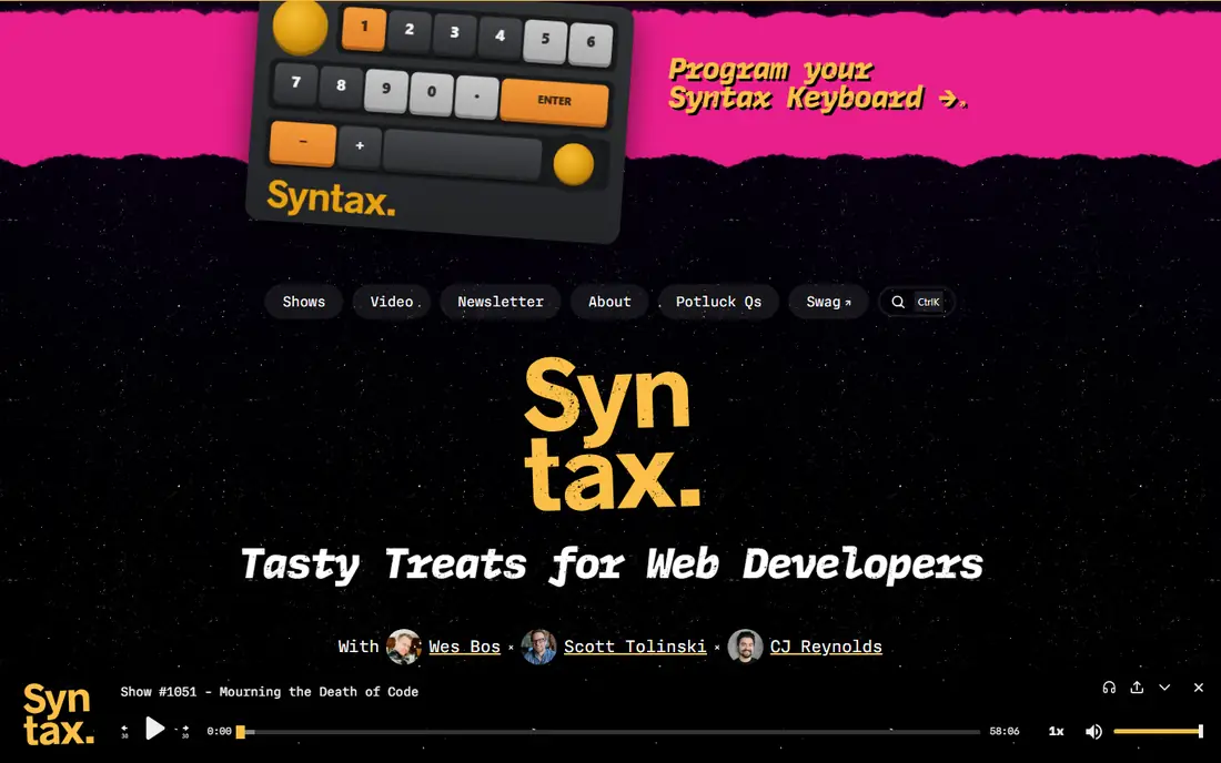 Syntax homepage