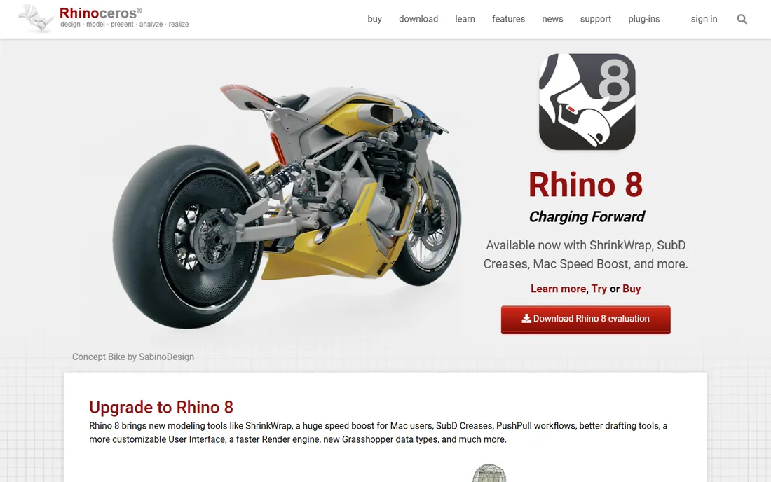 Rhino homepage