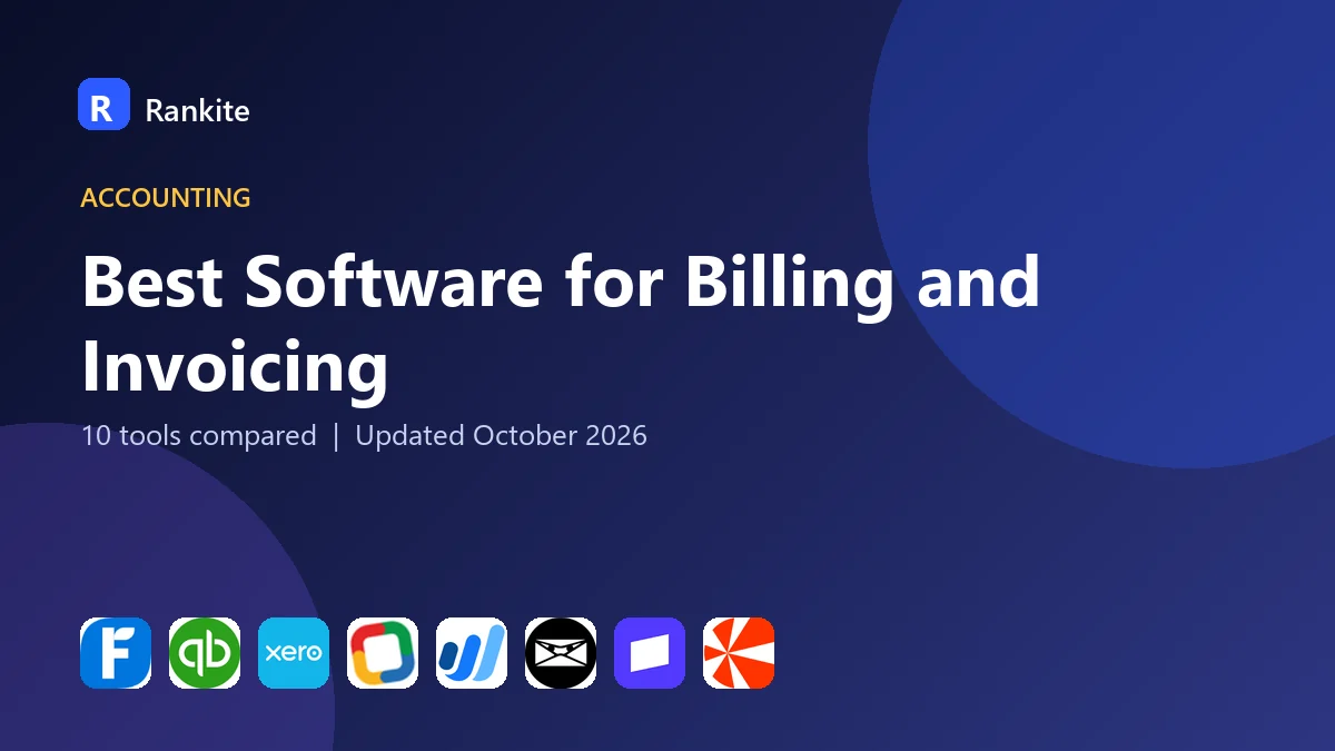 Best Software for Billing and Invoicing in 2026: 10 Tools Compared