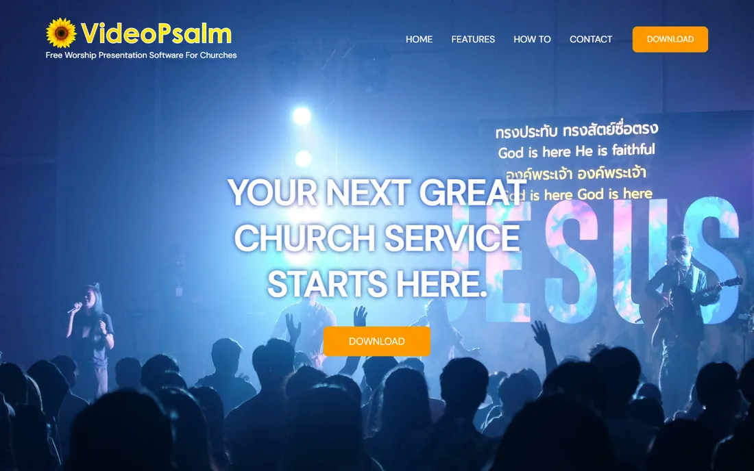 VideoPsalm homepage
