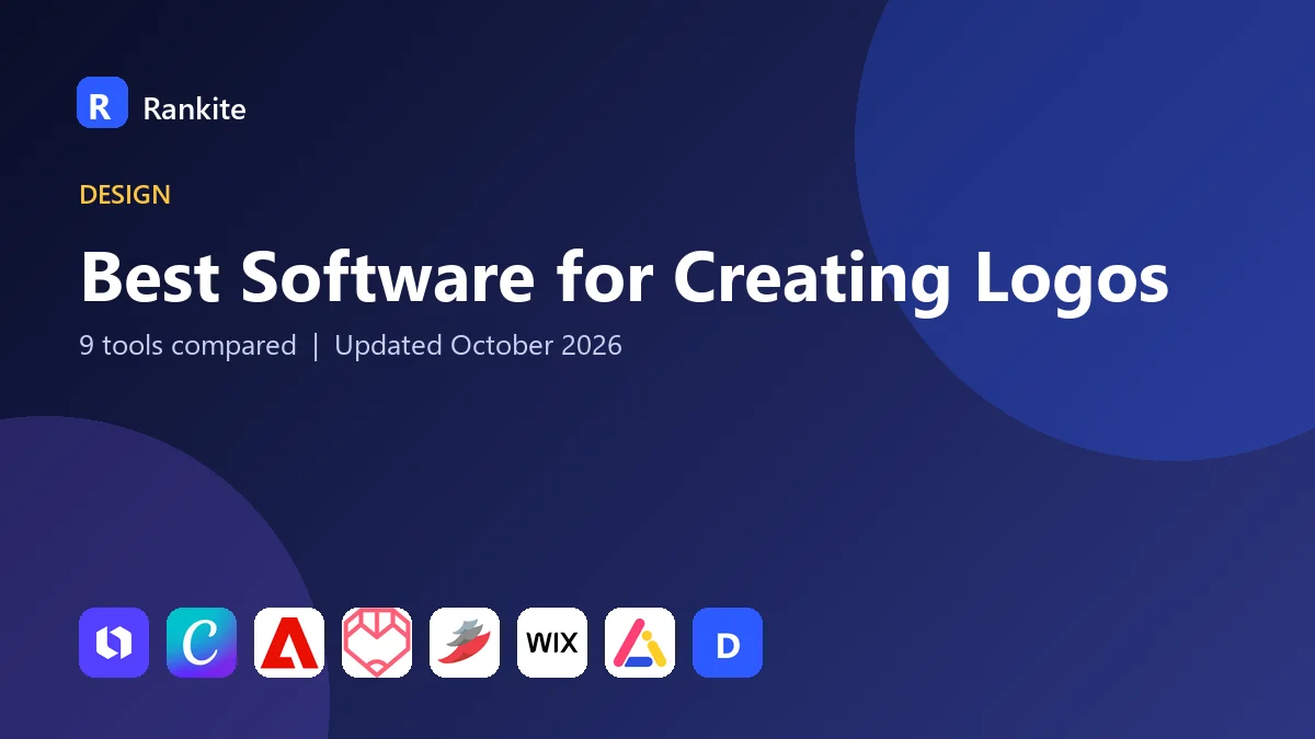 Best Software for Creating Logos in 2026: 9 Tools Compared