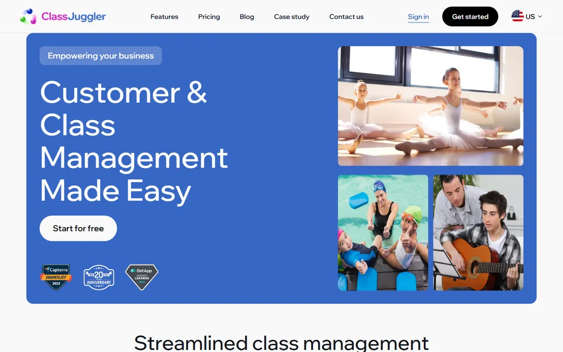 ClassJuggler homepage