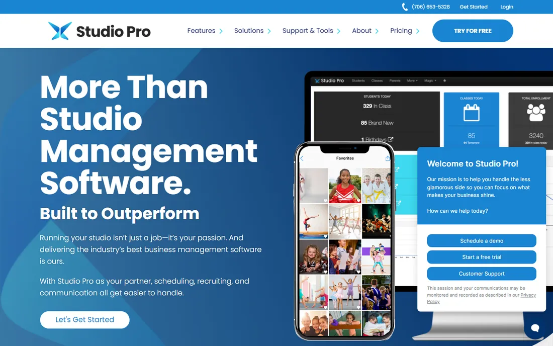 DanceStudio-Pro homepage