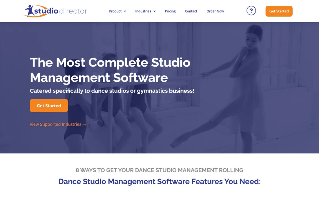 The Studio Director homepage