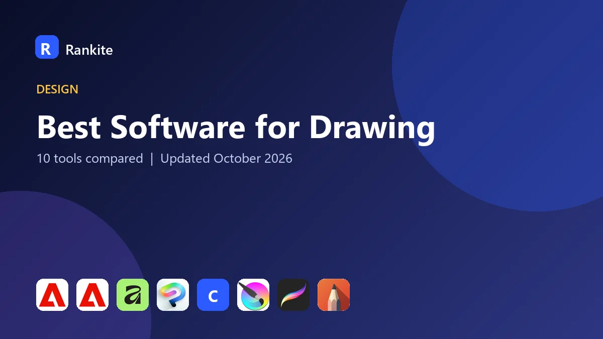 Best Software for Drawing in 2026: 10 Tools Compared