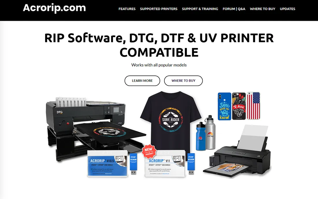 AcroRIP homepage