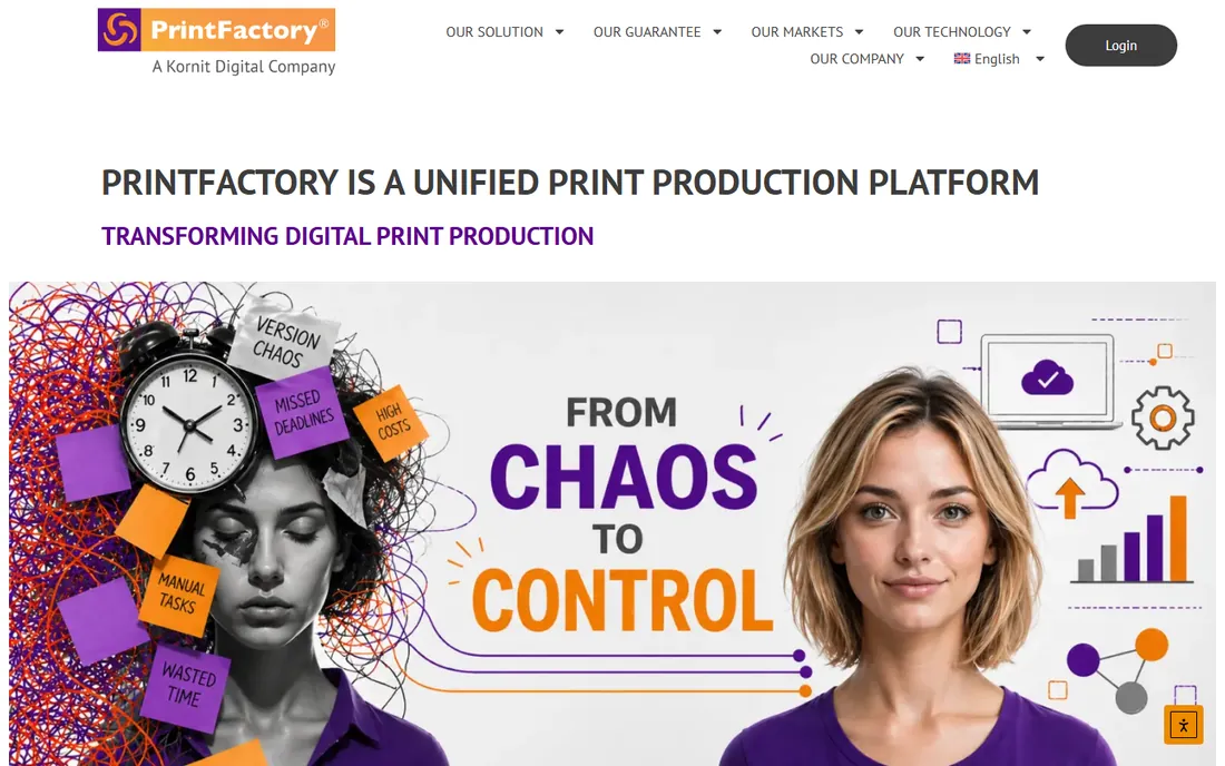 PrintFactory homepage