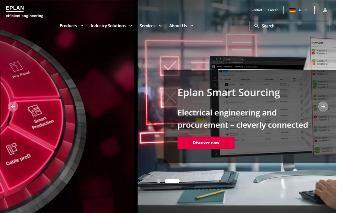 EPLAN Electric P8 homepage