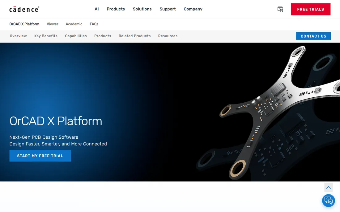 OrCAD X homepage