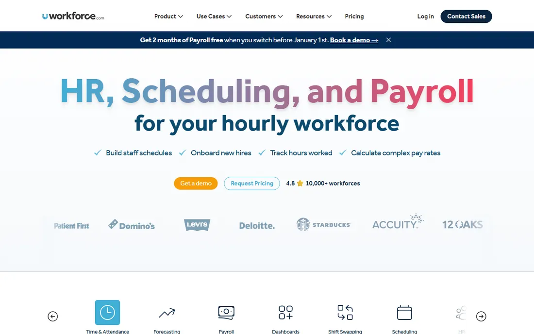Workforce.com homepage