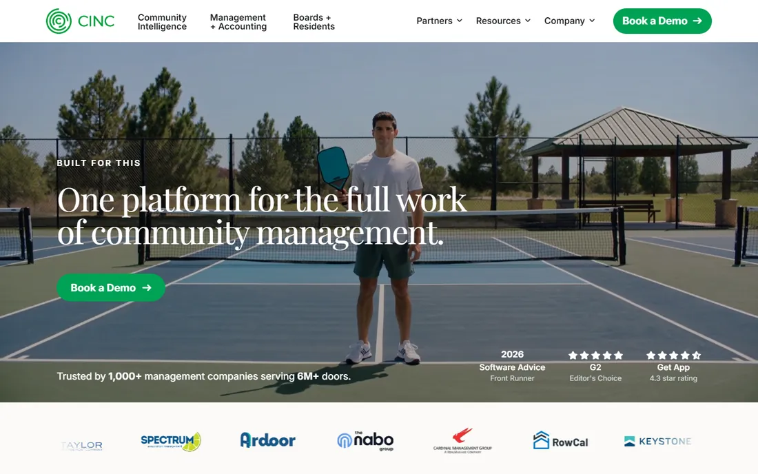 CINC Systems homepage