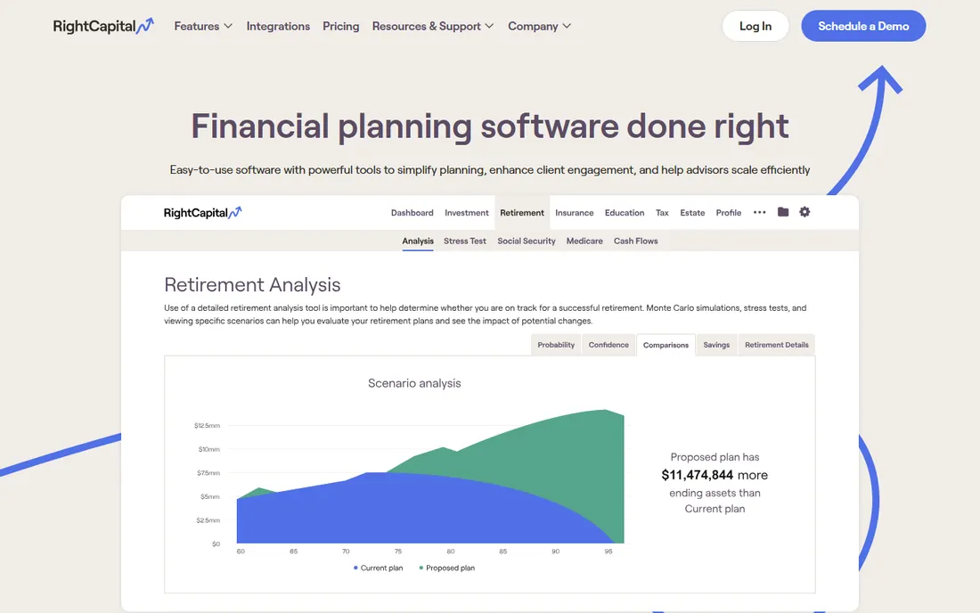 RightCapital homepage