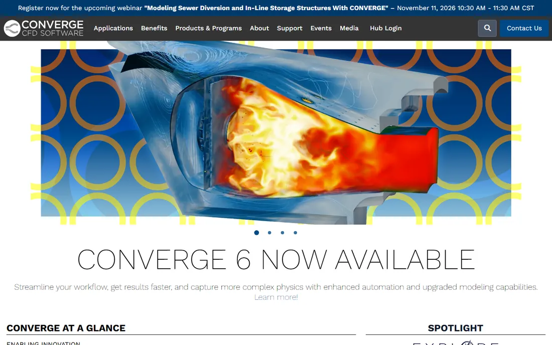 CONVERGE homepage