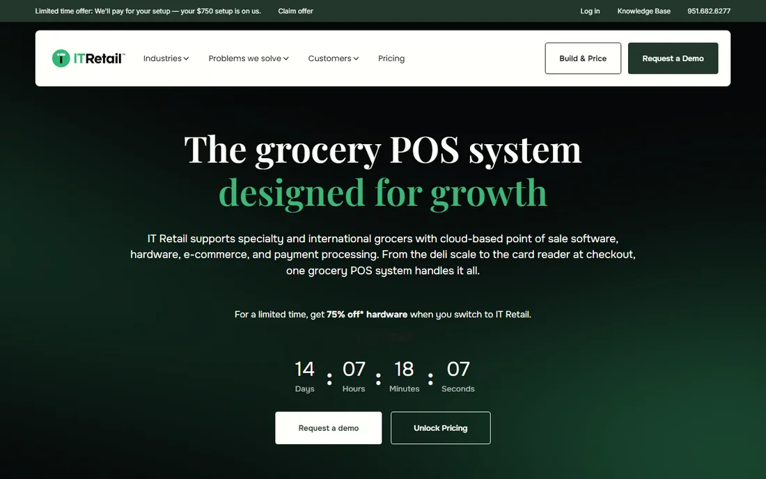 IT Retail homepage