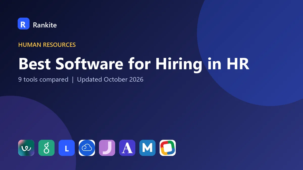 Best Software for Hiring in HR in 2026: 9 Tools Compared