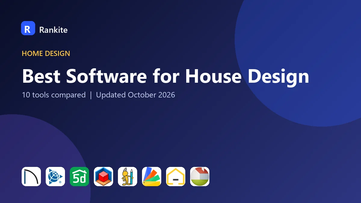 Best Software for House Design in 2026: 10 Tools Compared