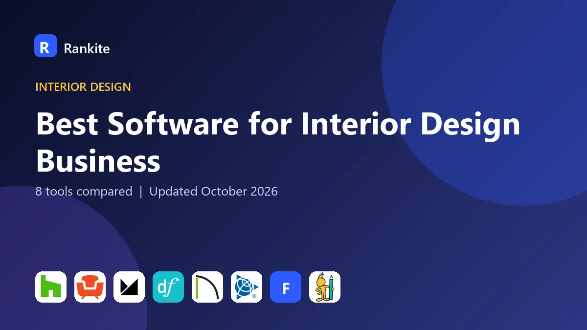 Best Software for Interior Design Business: 8 Tools Compared