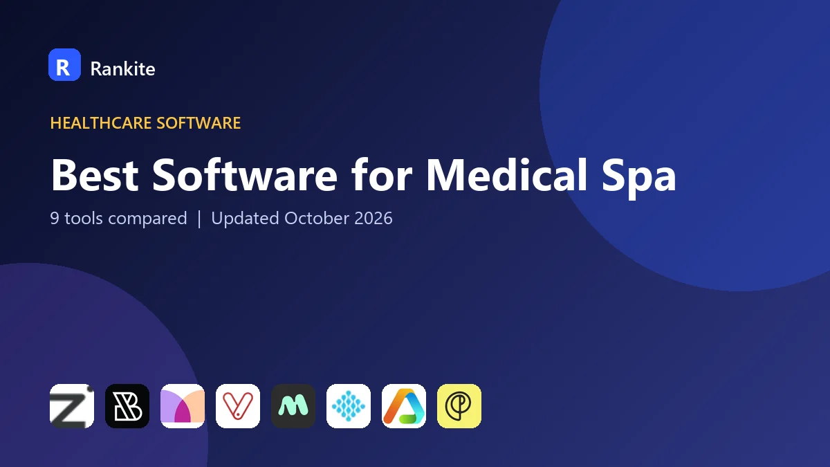 Best Software for Medical Spa in 2026: 9 Tools Compared