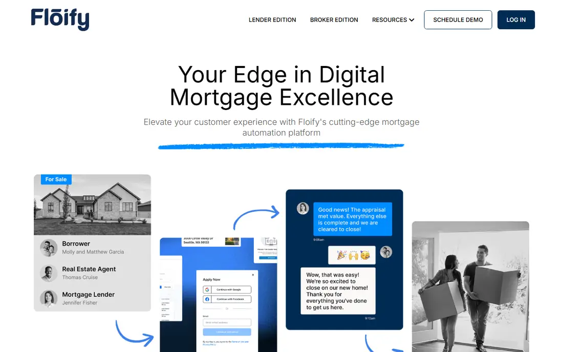 Floify homepage