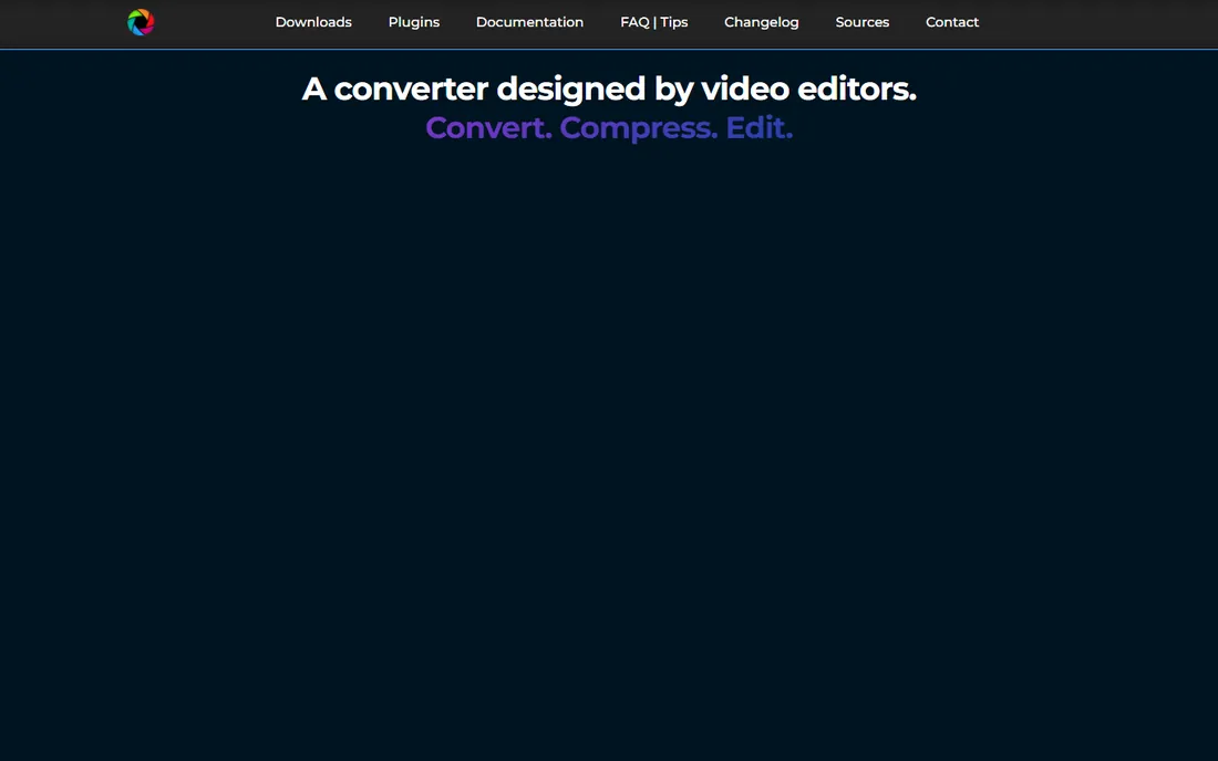 Shutter Encoder homepage